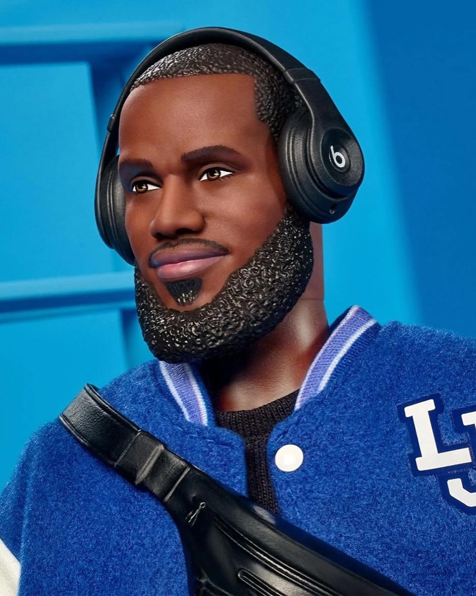 LeBron James Kenambassador Ken Doll