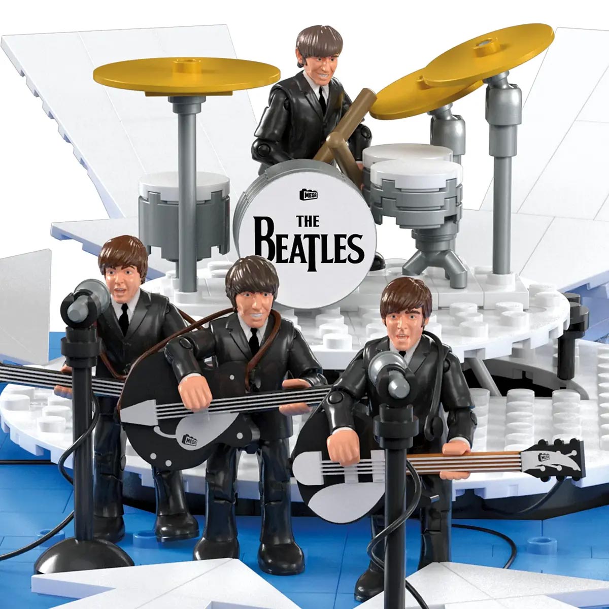 MEGA Showcase The Beatles Ladies and Gentlemen, The Beatles! Building Toy Kit