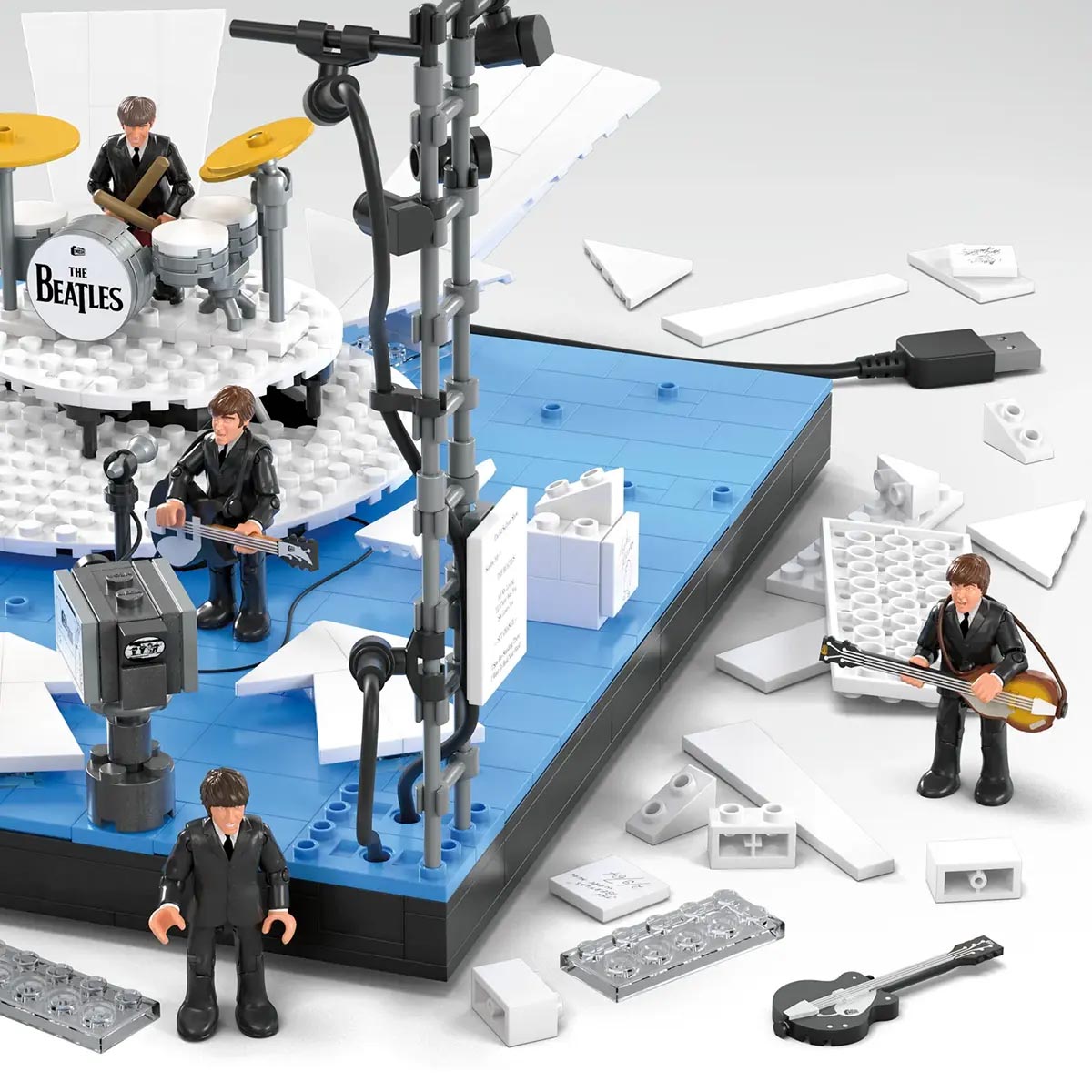 MEGA Showcase The Beatles Ladies and Gentlemen, The Beatles! Building Toy Kit