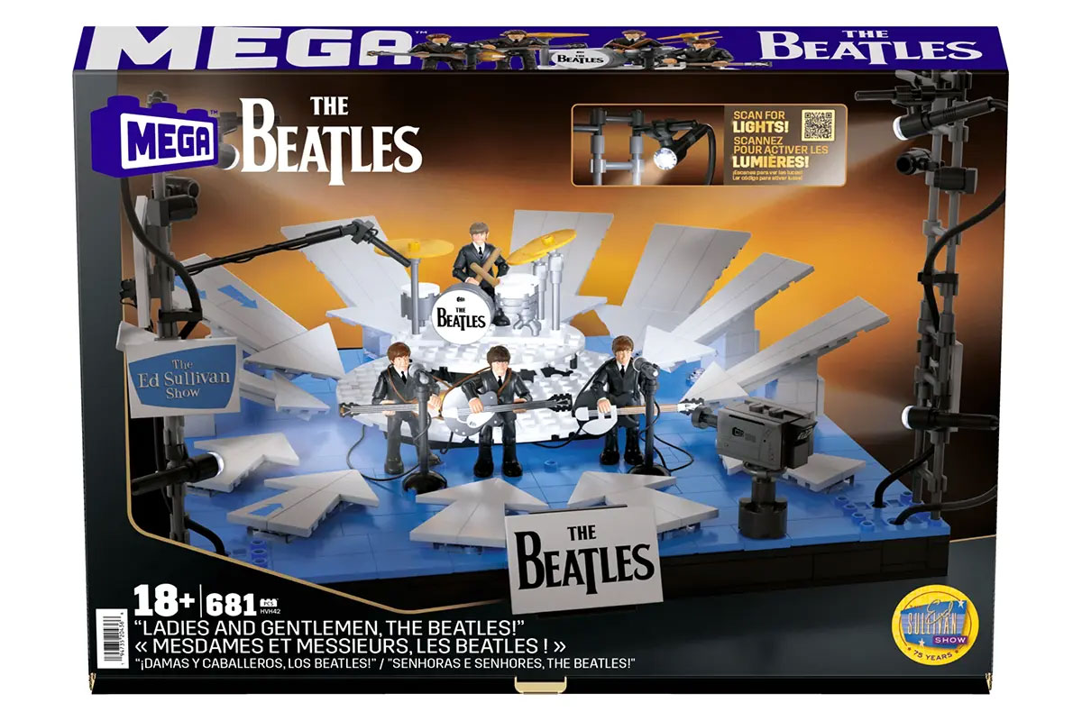 MEGA Showcase The Beatles Ladies and Gentlemen, The Beatles! Building Toy Kit