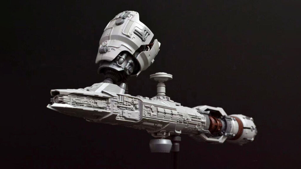 Arkhitect Advanced Research Colonizer Spaceship Model Kit