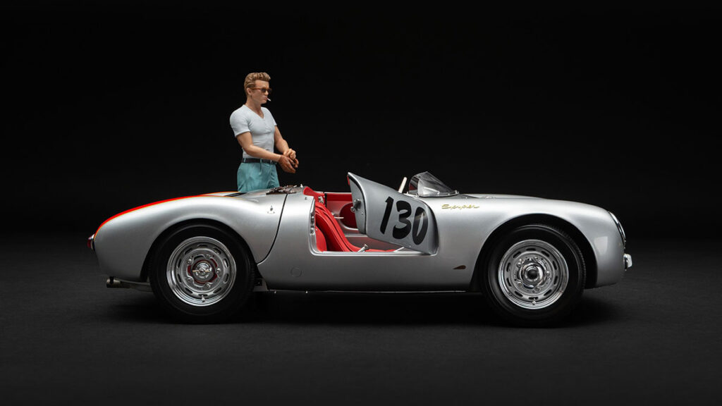 Porsche 550 RS Spyder Little Bastard (1955) James Dean Figure Edition