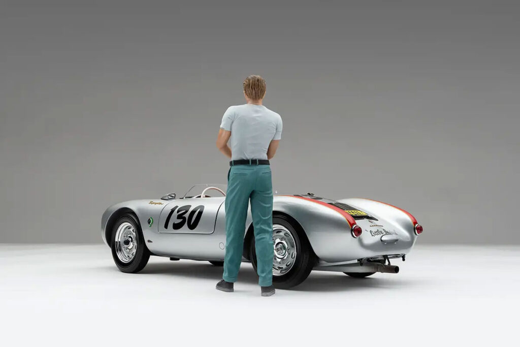 Porsche 550 RS Spyder Little Bastard (1955) James Dean Figure Edition
