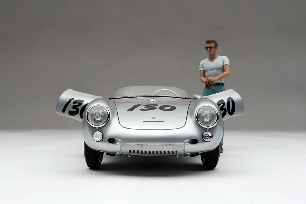 Porsche 550 RS Spyder Little Bastard (1955) James Dean Figure Edition