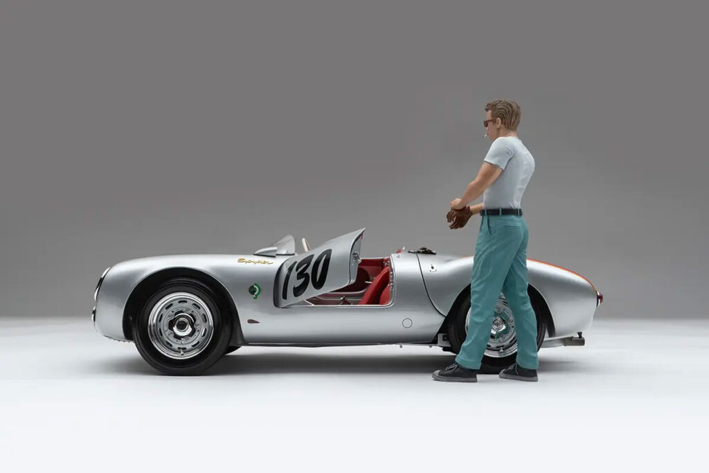 Porsche 550 RS Spyder Little Bastard (1955) James Dean Figure Edition