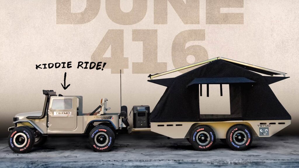 TETWO Toyota Land Cruiser Kiddie Rides