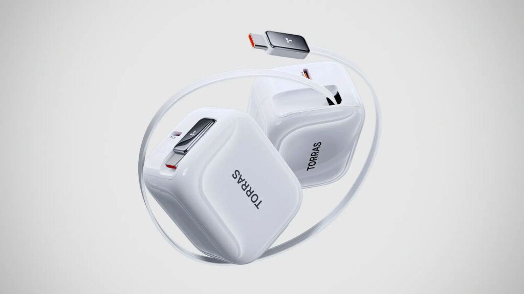 Torras FlexLine Retractable 40W Fast Charger