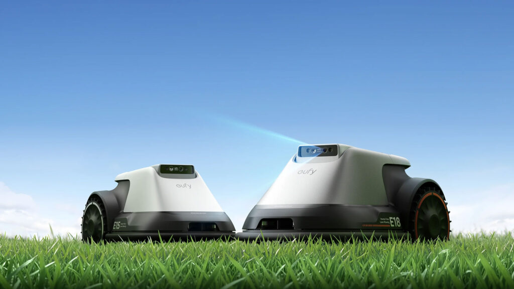 eufy E15 and E18 Robot Lawn Mowers