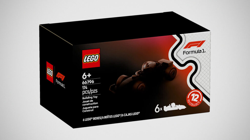 LEGO F1 Collectible Race Cars 6 Pack (66796)