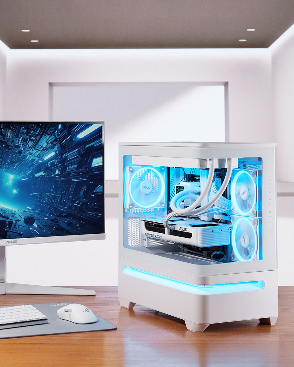 ASUS Prime AP202 MicroATX Computer Case