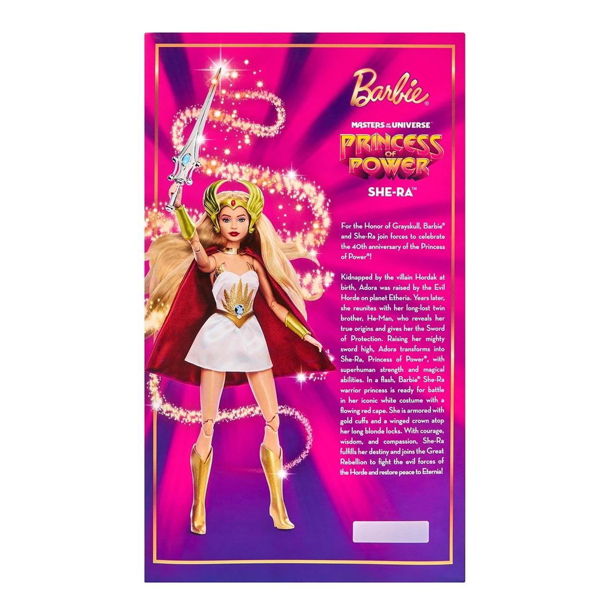 Barbie Masters of the Universe Princess of Power She-Ra Doll