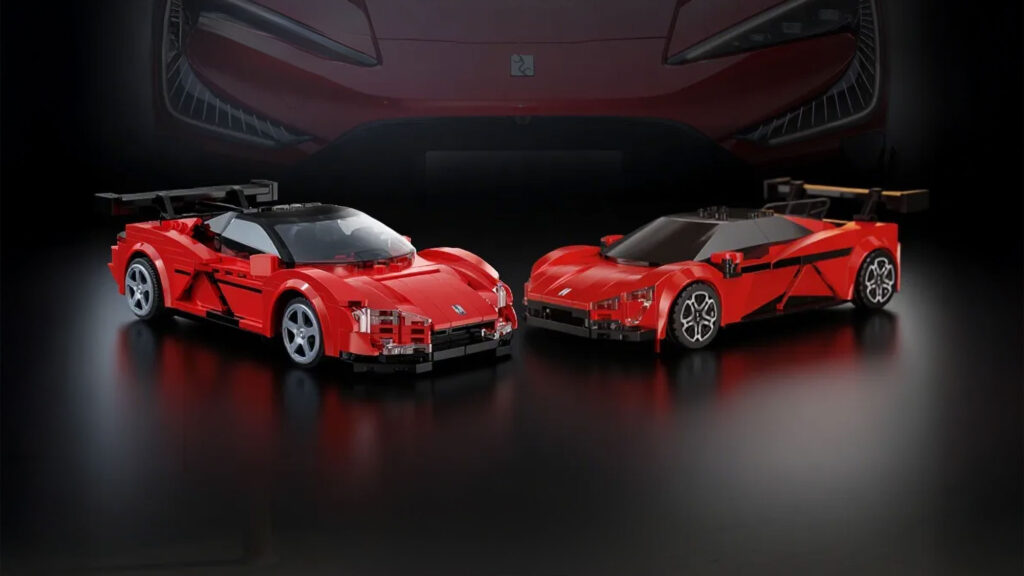 CaDA x Yangwang U9 Series Building Sets