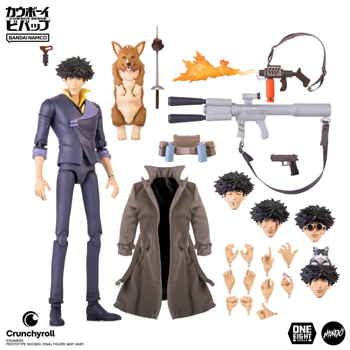 Cowboy Bebop Spike Spiegel 1/8 Scale Figure