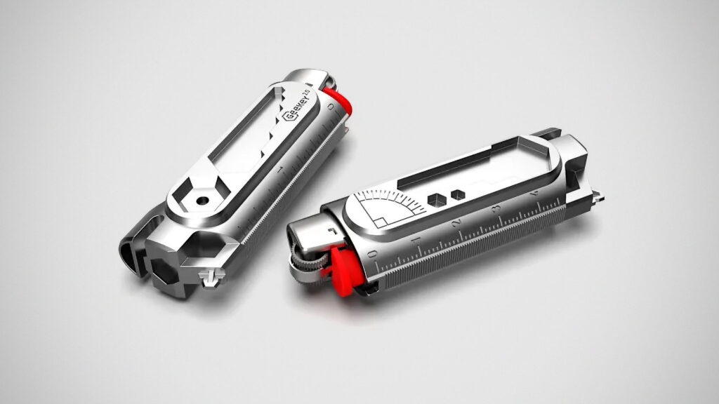 Geekey 2.0 BIC Lighter Multi-tool Case