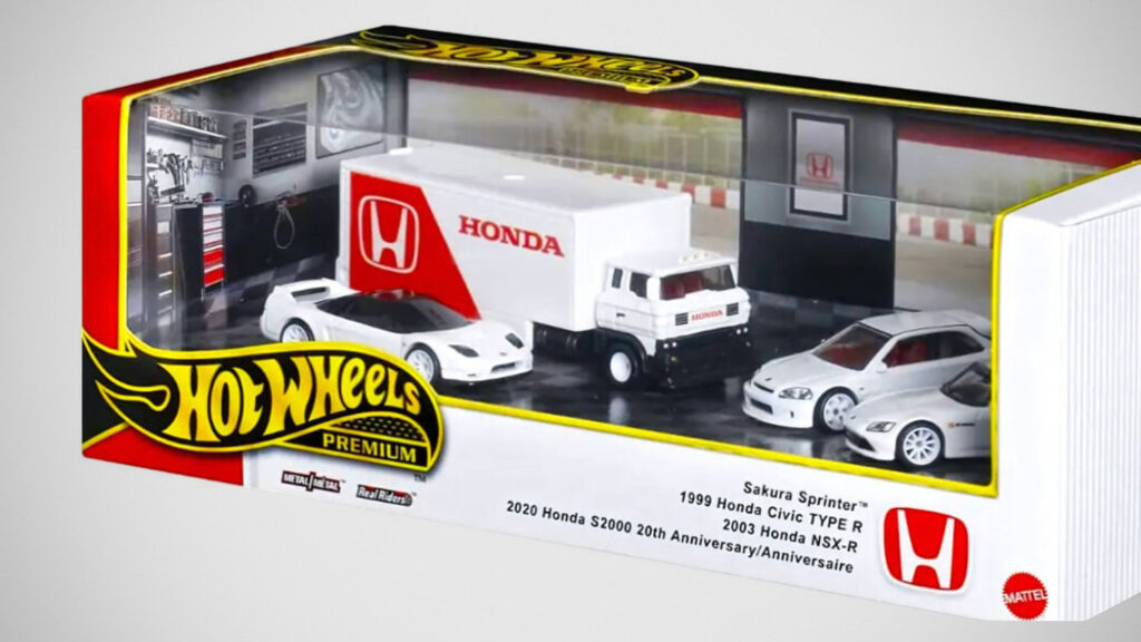 Hot Wheel Premium Honda Box Set