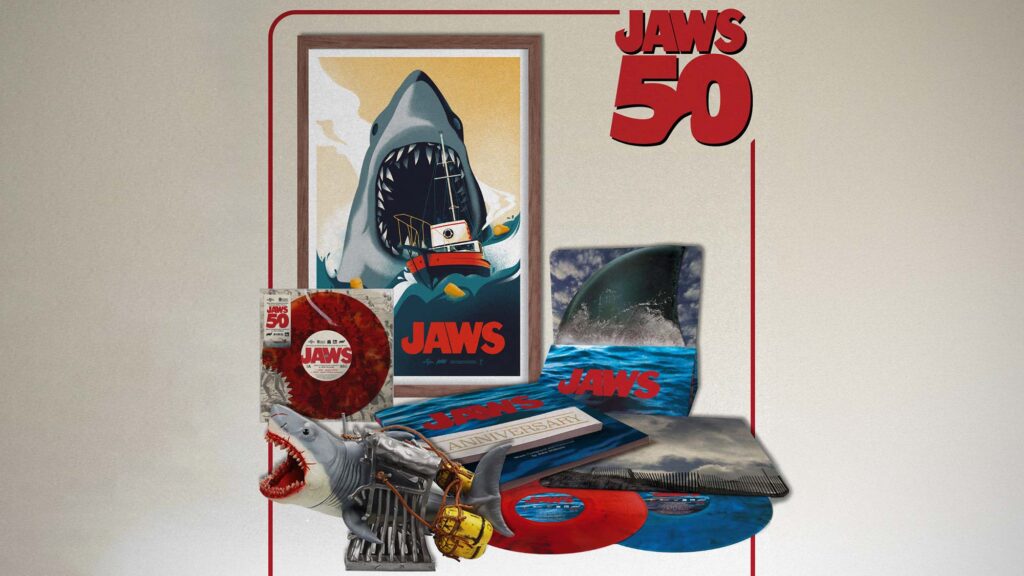 Jaws 50th Anniversary Merch from Mondo