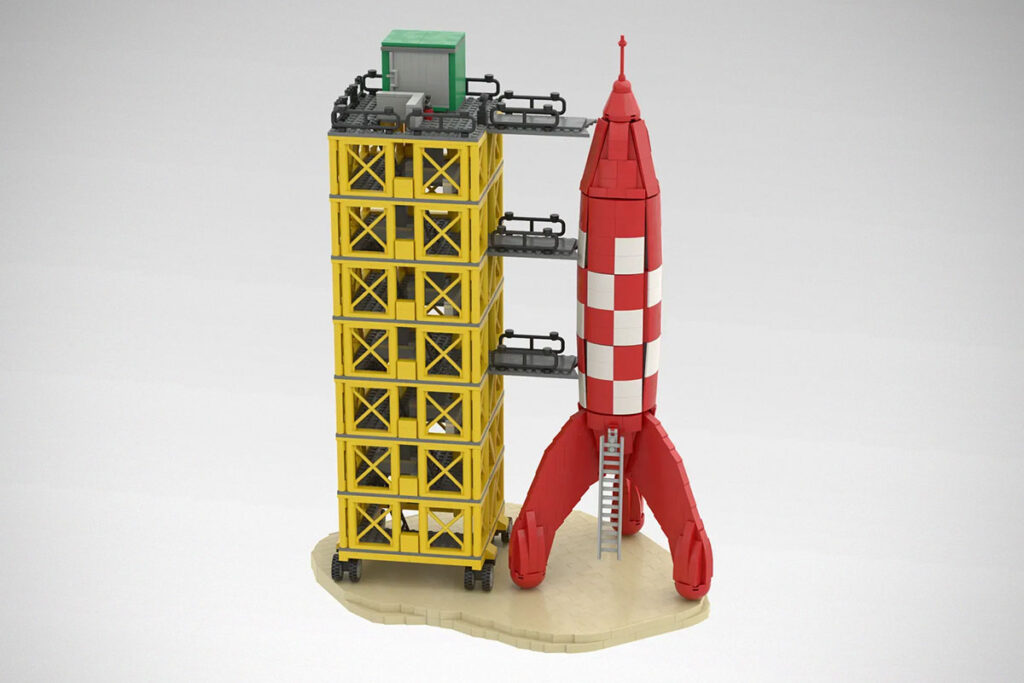 LEGO Ideas Tintin – Space Rocket Approved