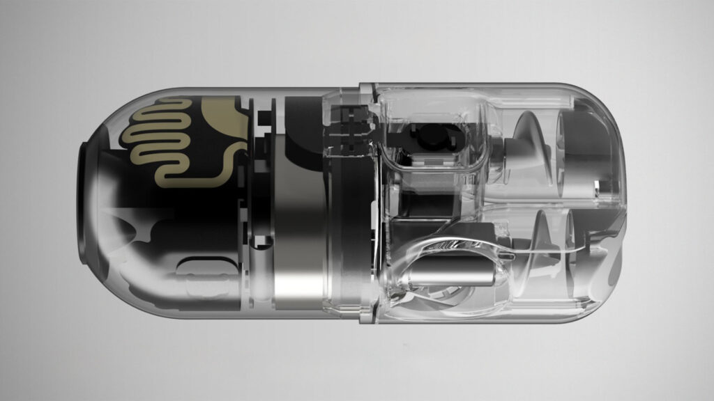 PillBot Swallowable Robotic Pill by Endiatx