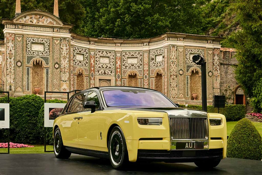 Rolls-Royce Phantom Goldfinger Luxury Sedan