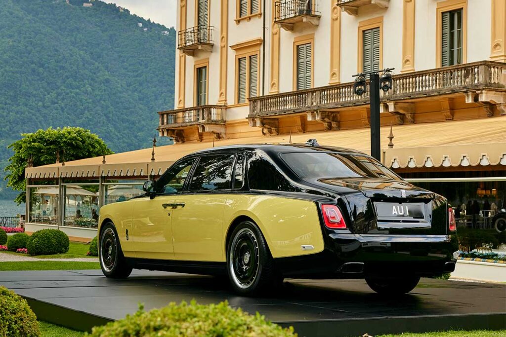 Rolls-Royce Phantom Goldfinger Luxury Sedan