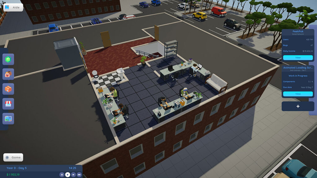 Software CEO Simulation Game