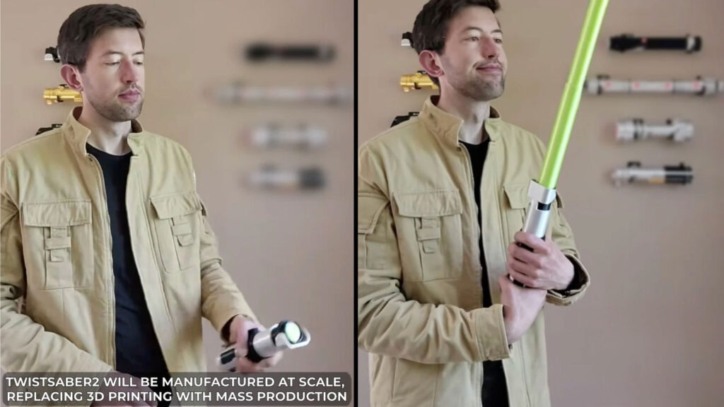 Twistsaber World’s First Twist-saber