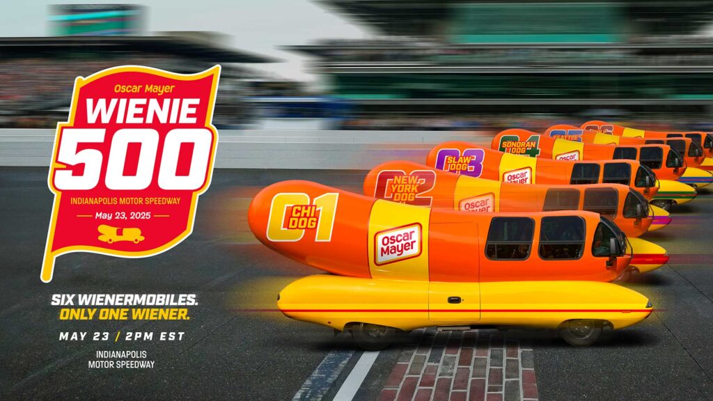 Wienie 500 Oscar Mayer’s Wienermobiles Race