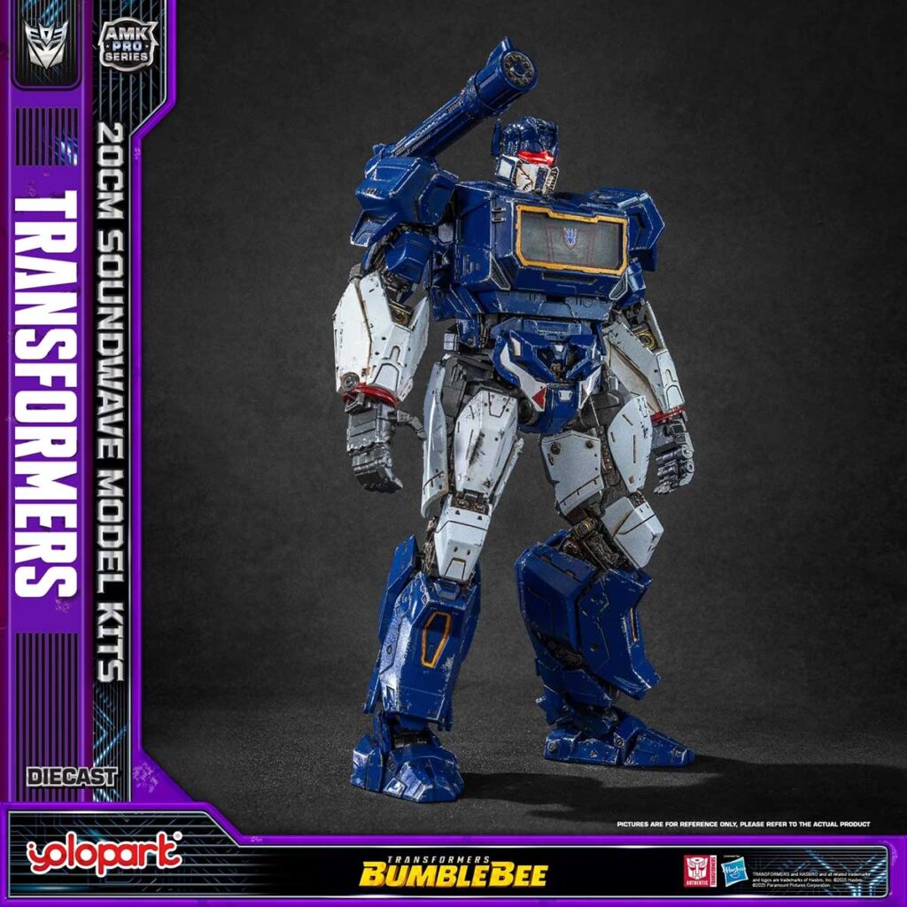 It’s Overdue, But Yolopark AMK Pro Bumblebee Soundwave Has Finally Landed