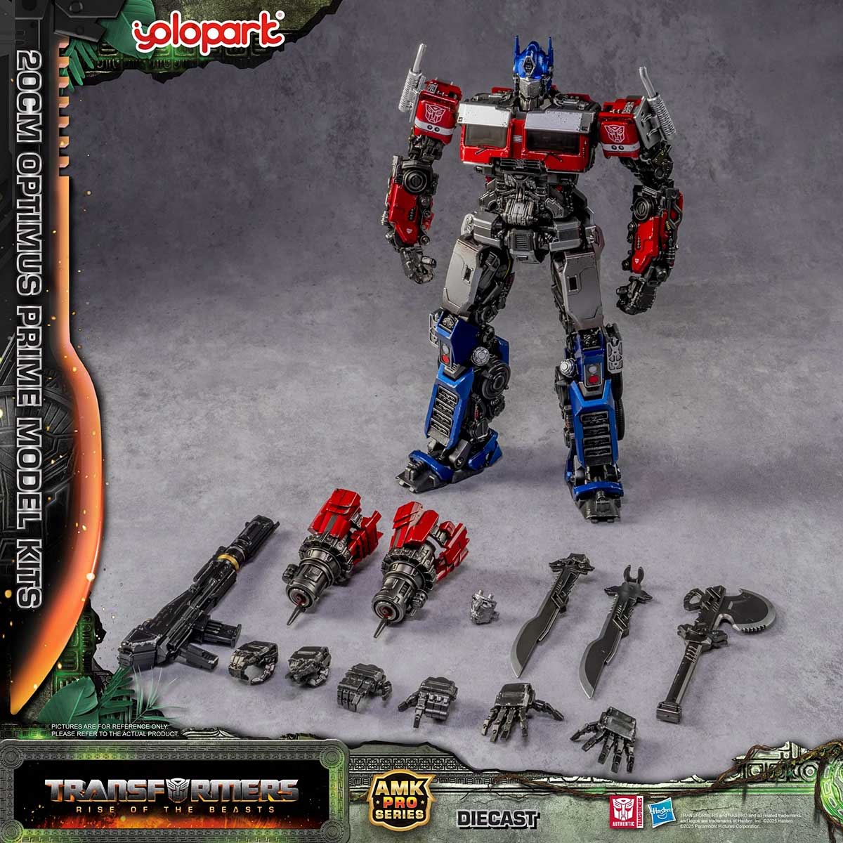 Yolopark AMK Pro Transformers: Rise of the Beasts Optimus Prime Kit