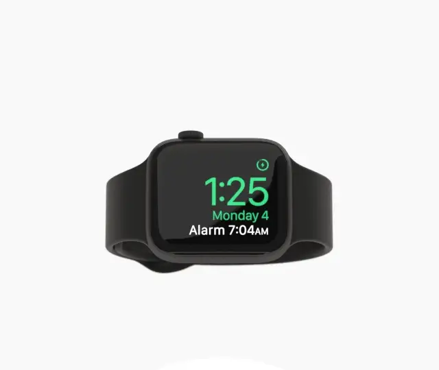 NightWatch Magnifying Clock Dock for Apple Watch