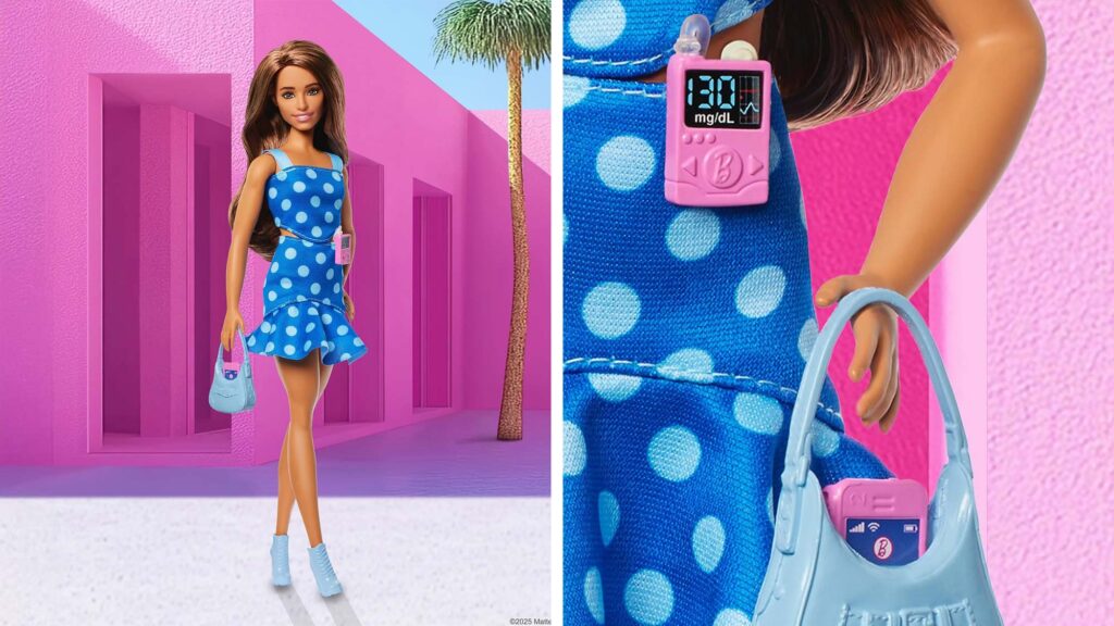 Barbie Doll with Type 1 Diabetes