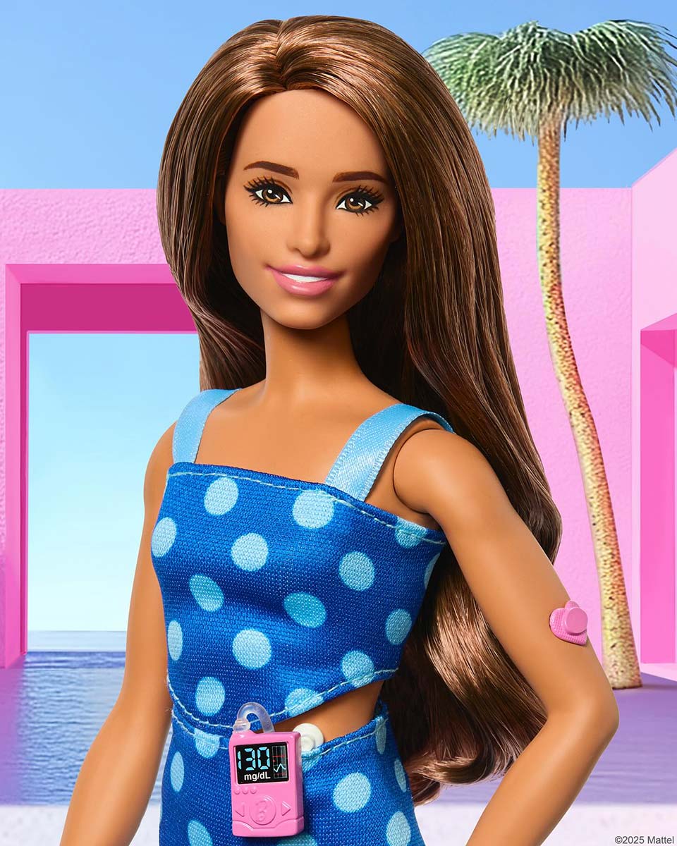 Barbie Doll with Type 1 Diabetes