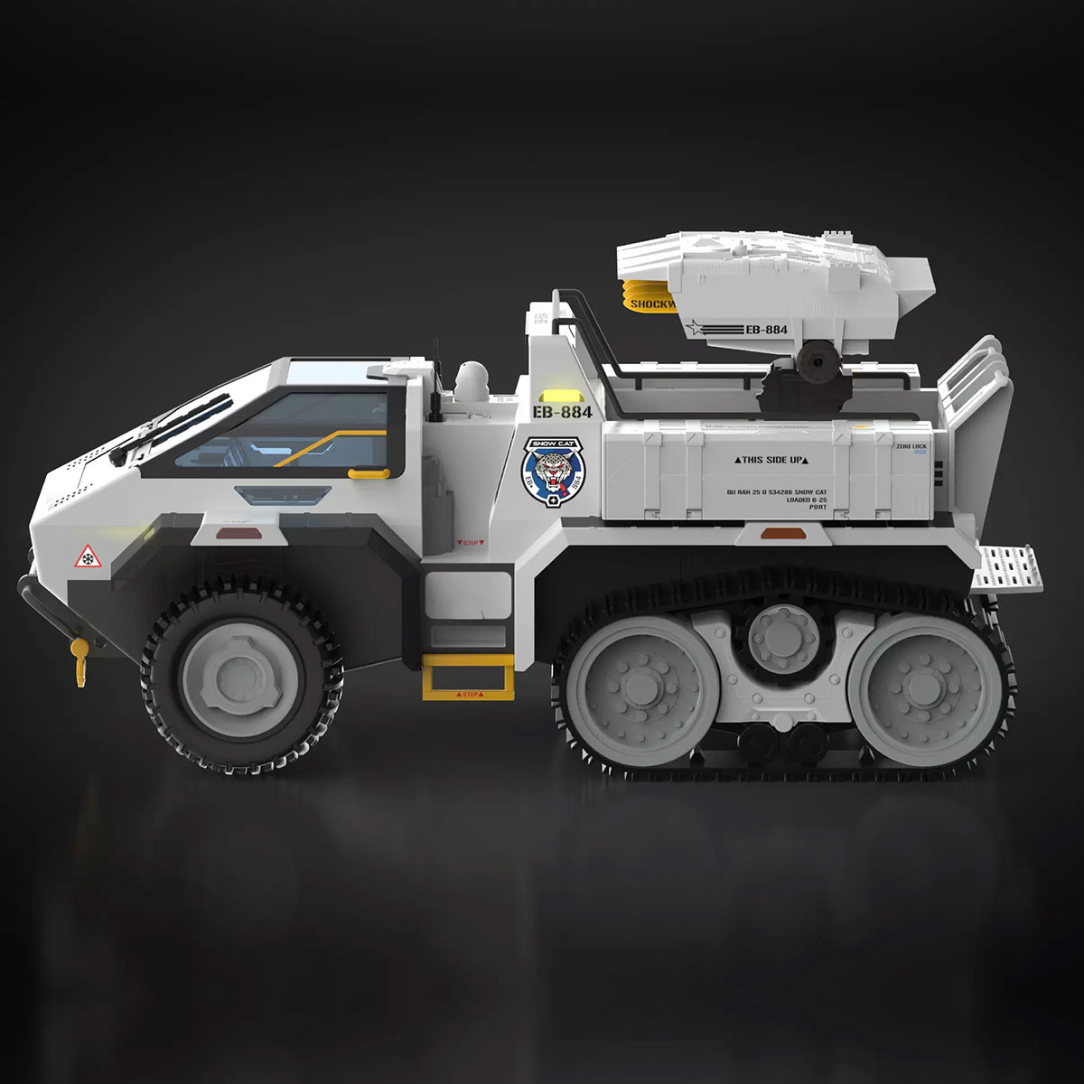 G.I. Joe Classified Series Snow C.A.T. (Combat All-Terrain) Vehicle