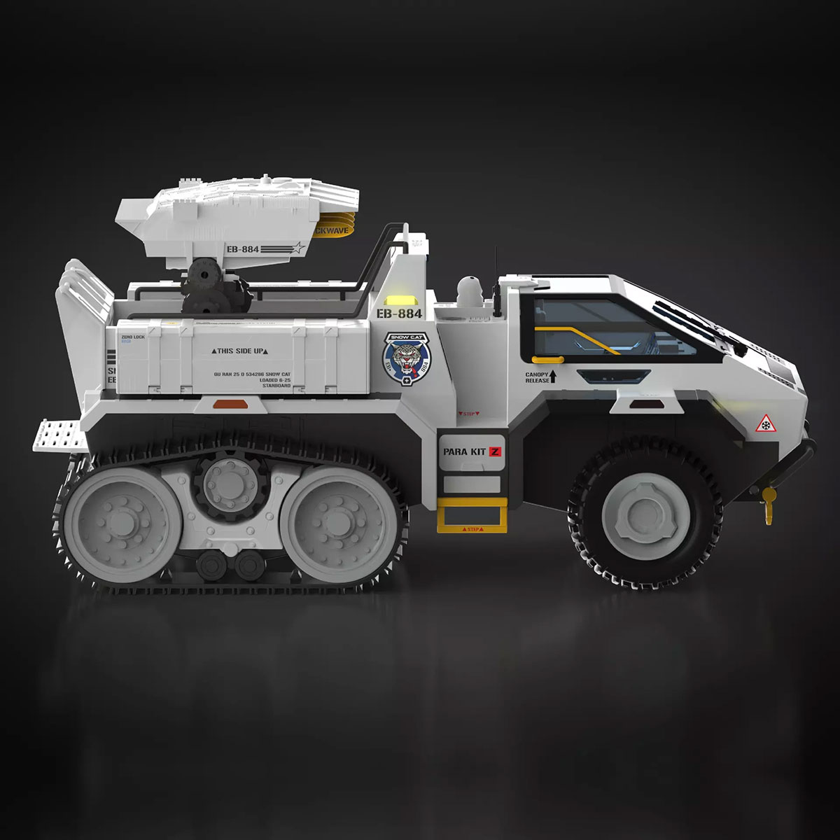 G.I. Joe Classified Series Snow C.A.T. (Combat All-Terrain) Vehicle