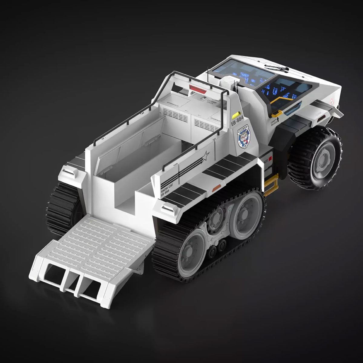 G.I. Joe Classified Series Snow C.A.T. (Combat All-Terrain) Vehicle