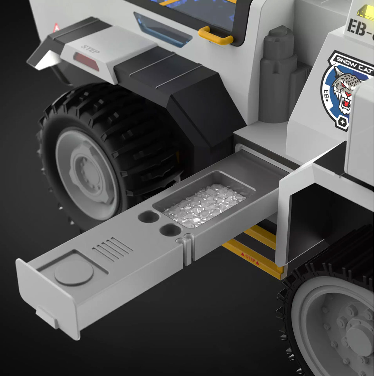 G.I. Joe Classified Series Snow C.A.T. (Combat All-Terrain) Vehicle