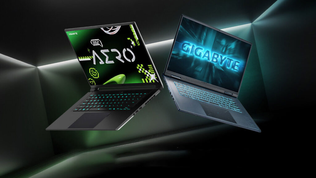 GIGABYTE AERO X16 & GAMING A16 Laptops