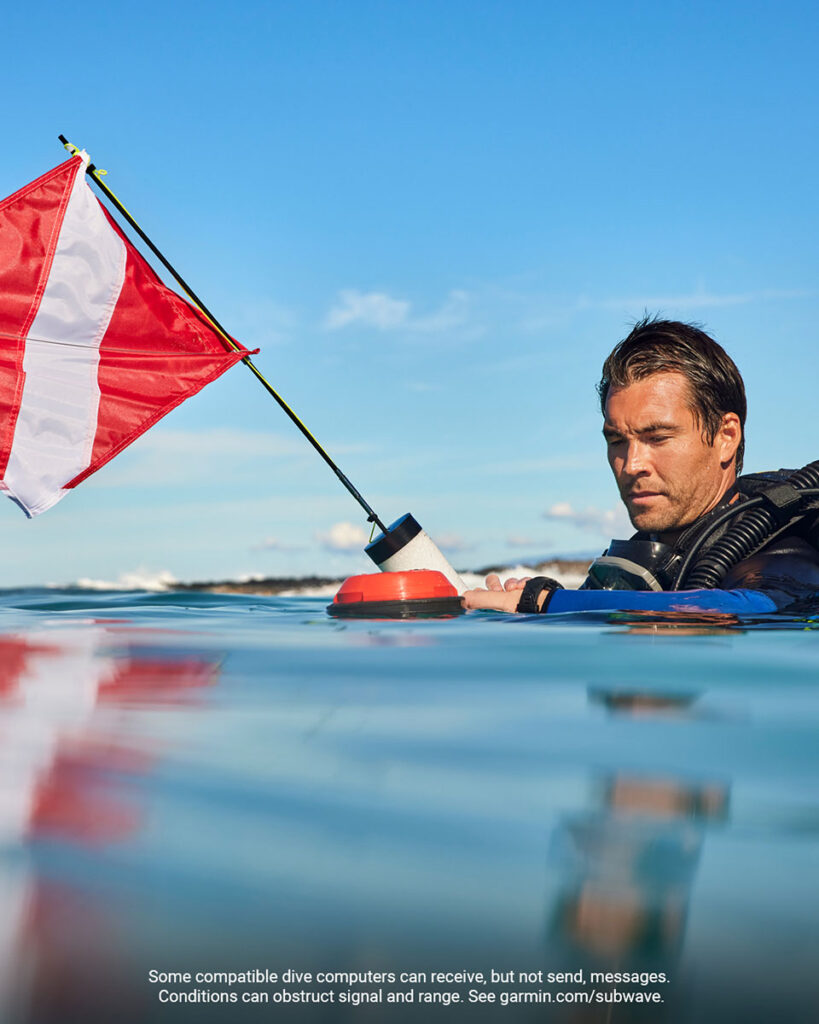 Garmin Descent S1 Buoy Dive Safety Technology