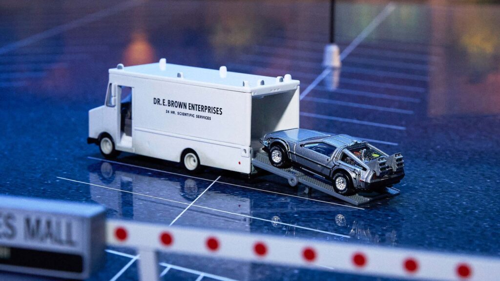 Hot Wheels Back to the Future 40th Anniversary Set