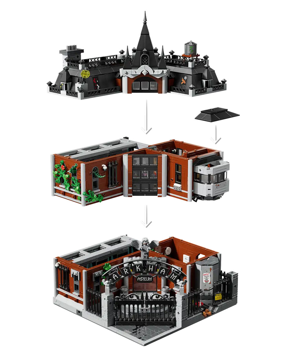 LEGO Batman Arkham Asylum (76300) Set