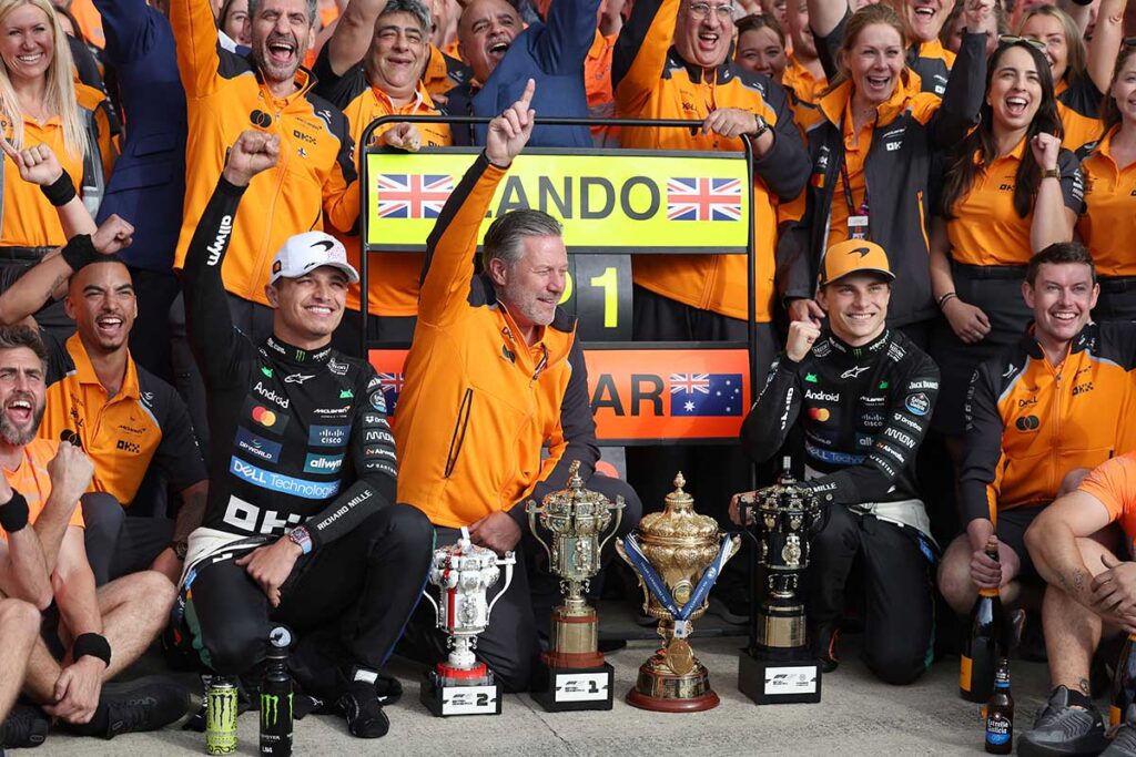 LEGO Brick-built Trophies for Formula 1
