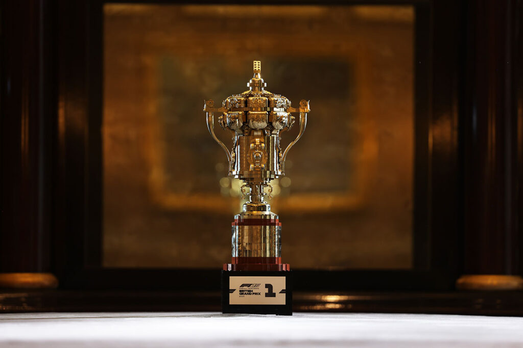 LEGO Brick-built Trophies for Formula 1