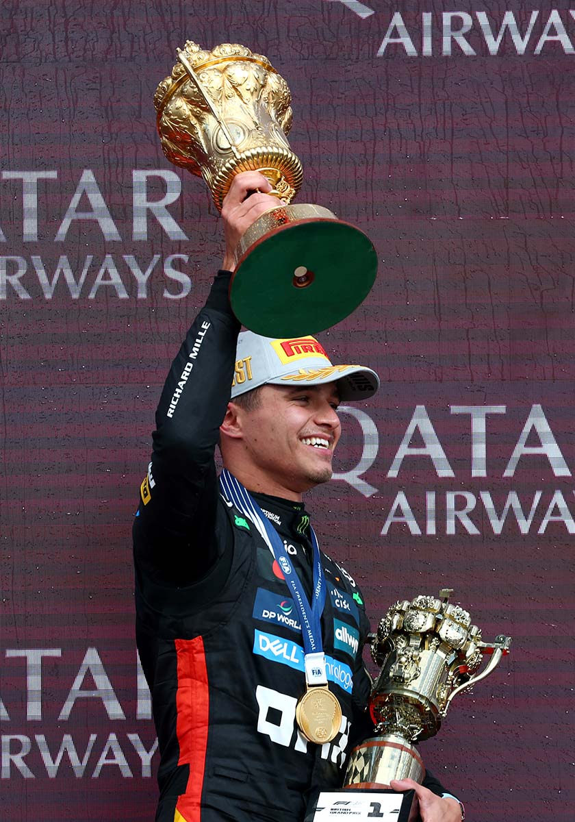 LEGO Brick-built Trophies for Formula 1