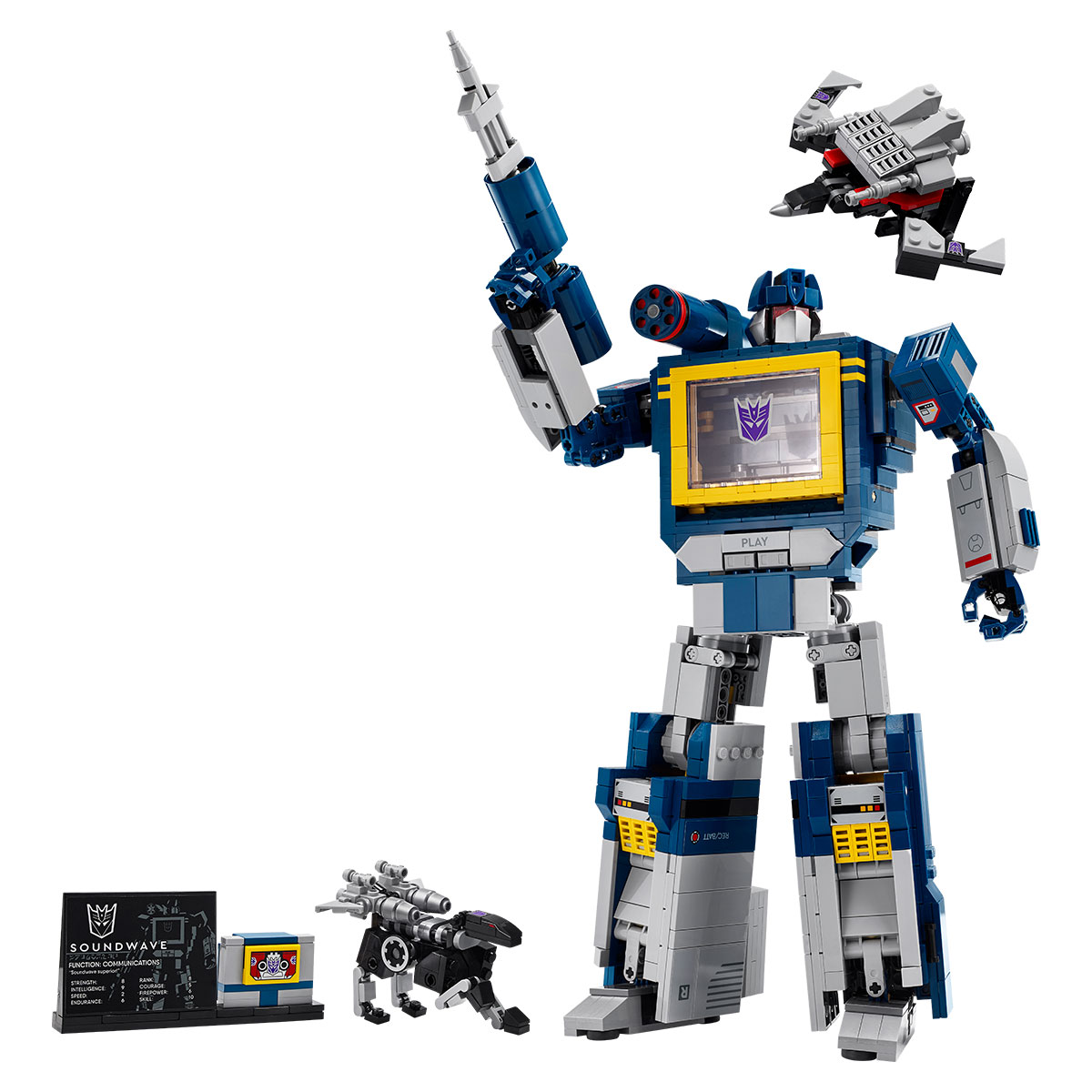 LEGO Icons Transformers Soundwave (10358)