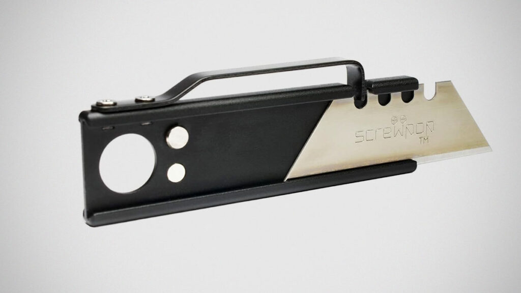 Screwpop Twin Trak Dual Chamber Utility Knife