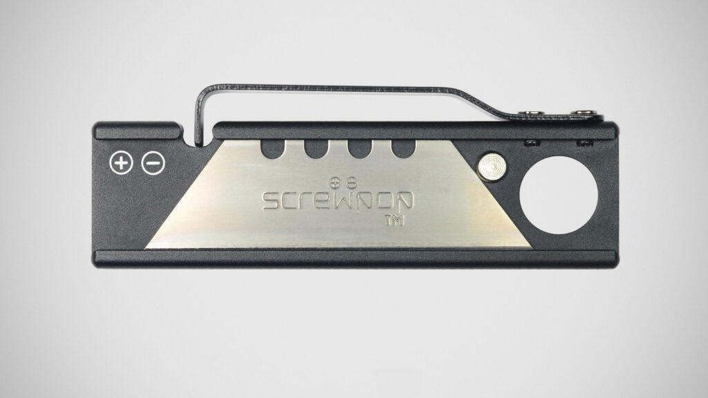 Screwpop Twin Trak Dual Chamber Utility Knife