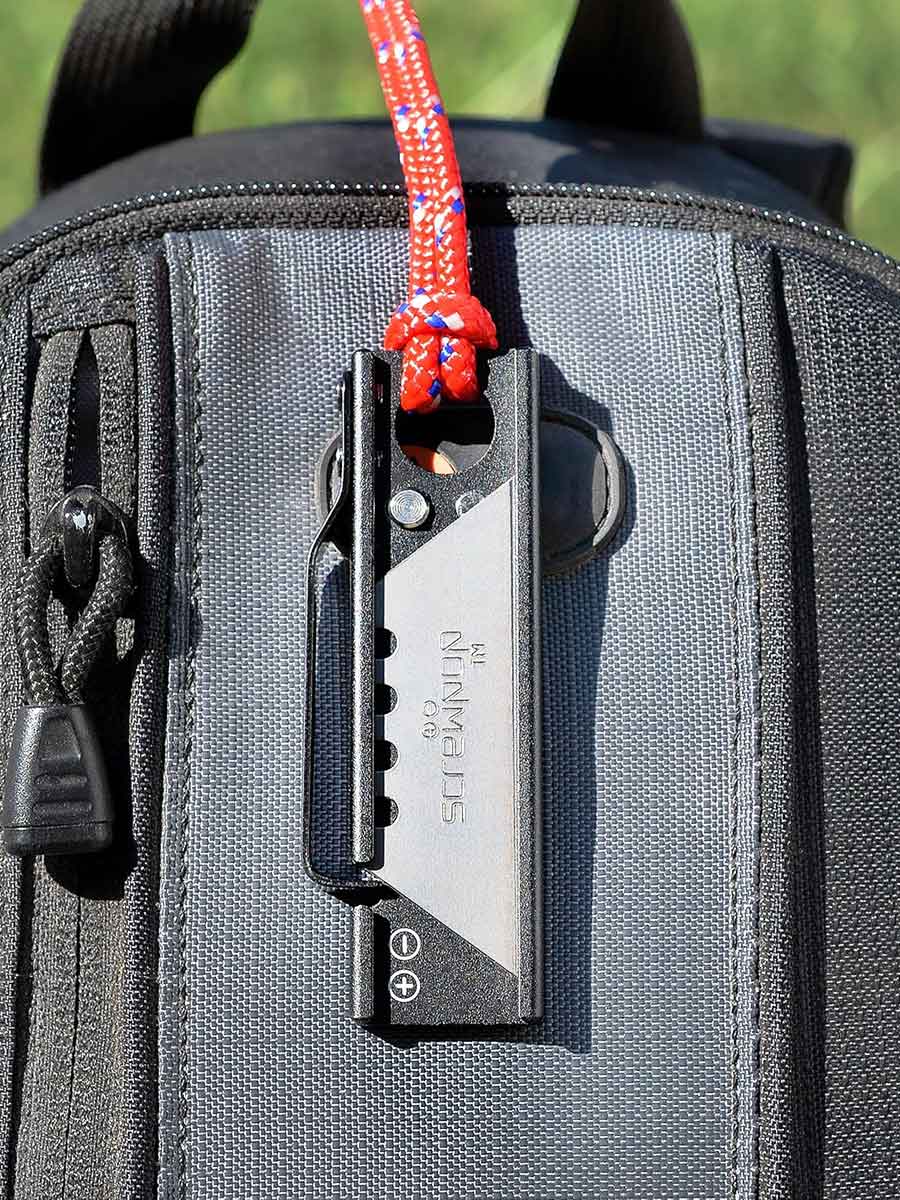Screwnpop Twin Trak Dual Chamber Utility Knife