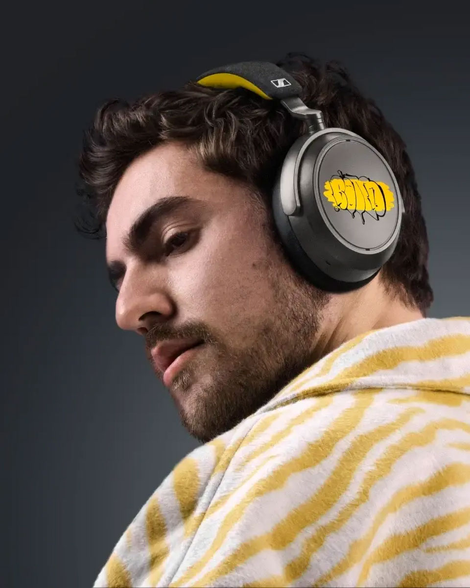 Graffiti Meets Hi-Fi: The Sennheiser Momentum 4 Gets an