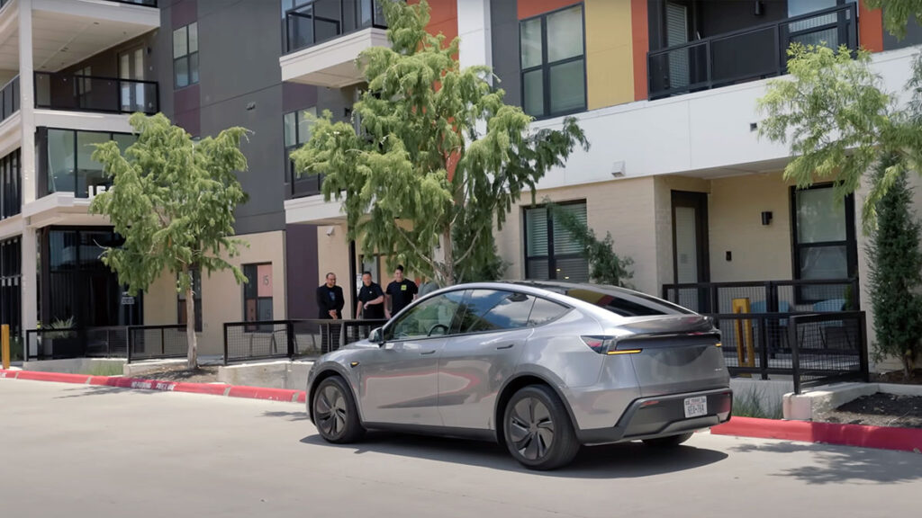 Tesla Delivers Itself to New Owner