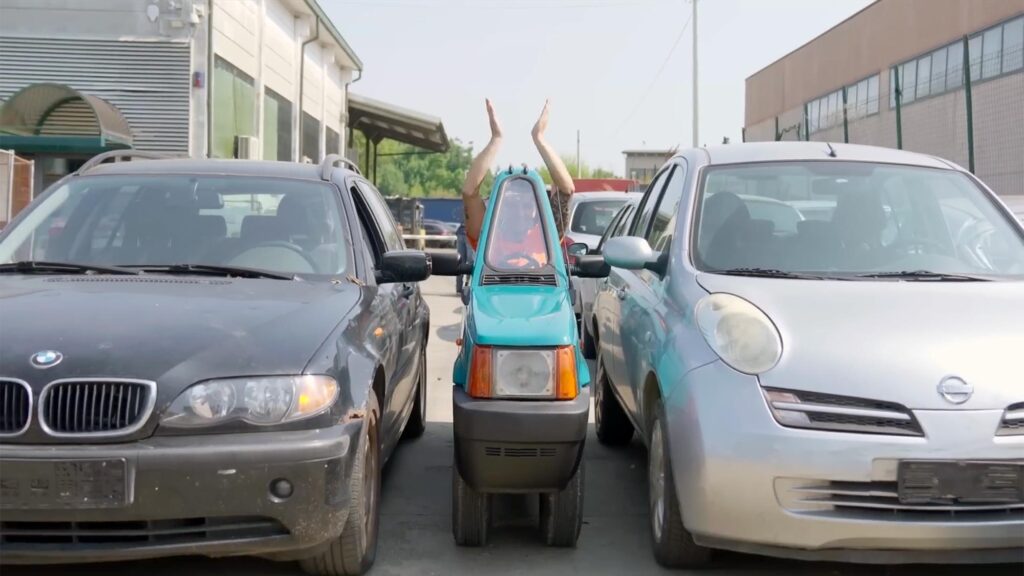 World’s Narrowest Car by Andrea Marazzi